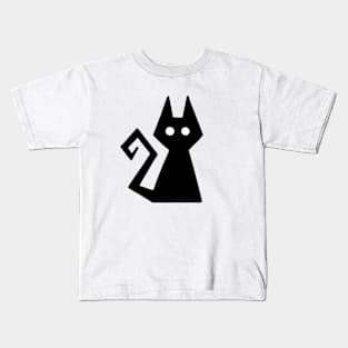 Cat Silhouette Kids T-Shirt